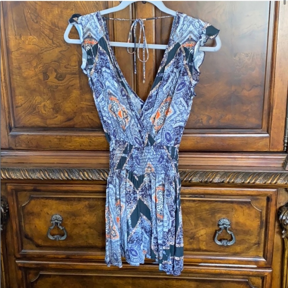 Blue Life Paisley Dress